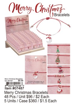 Merry Christmas Bracelets